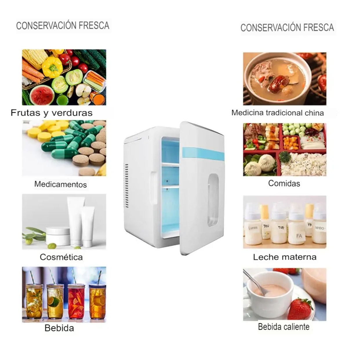 Mini Refrigerador Portátil de 10 Litros