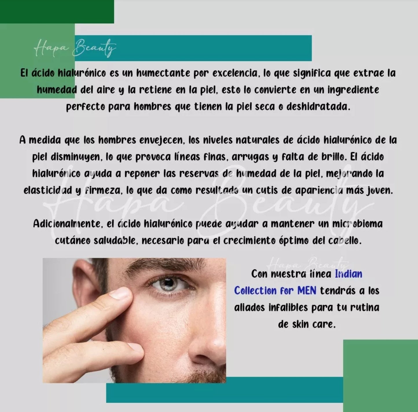 Crema facial antiedad Acido Hialuronico