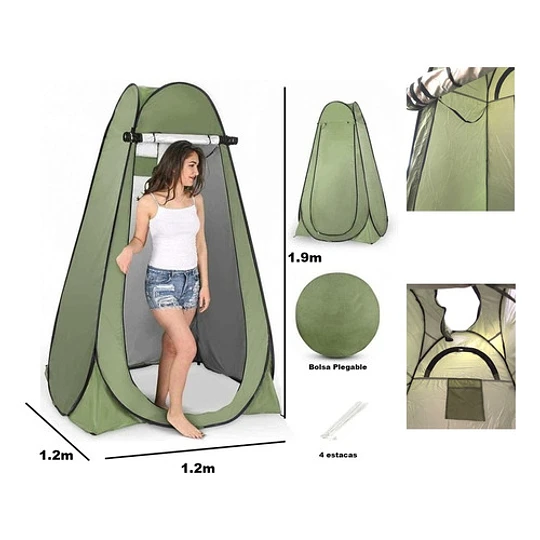 Carpa Tienda De Campana Vestidor Camping