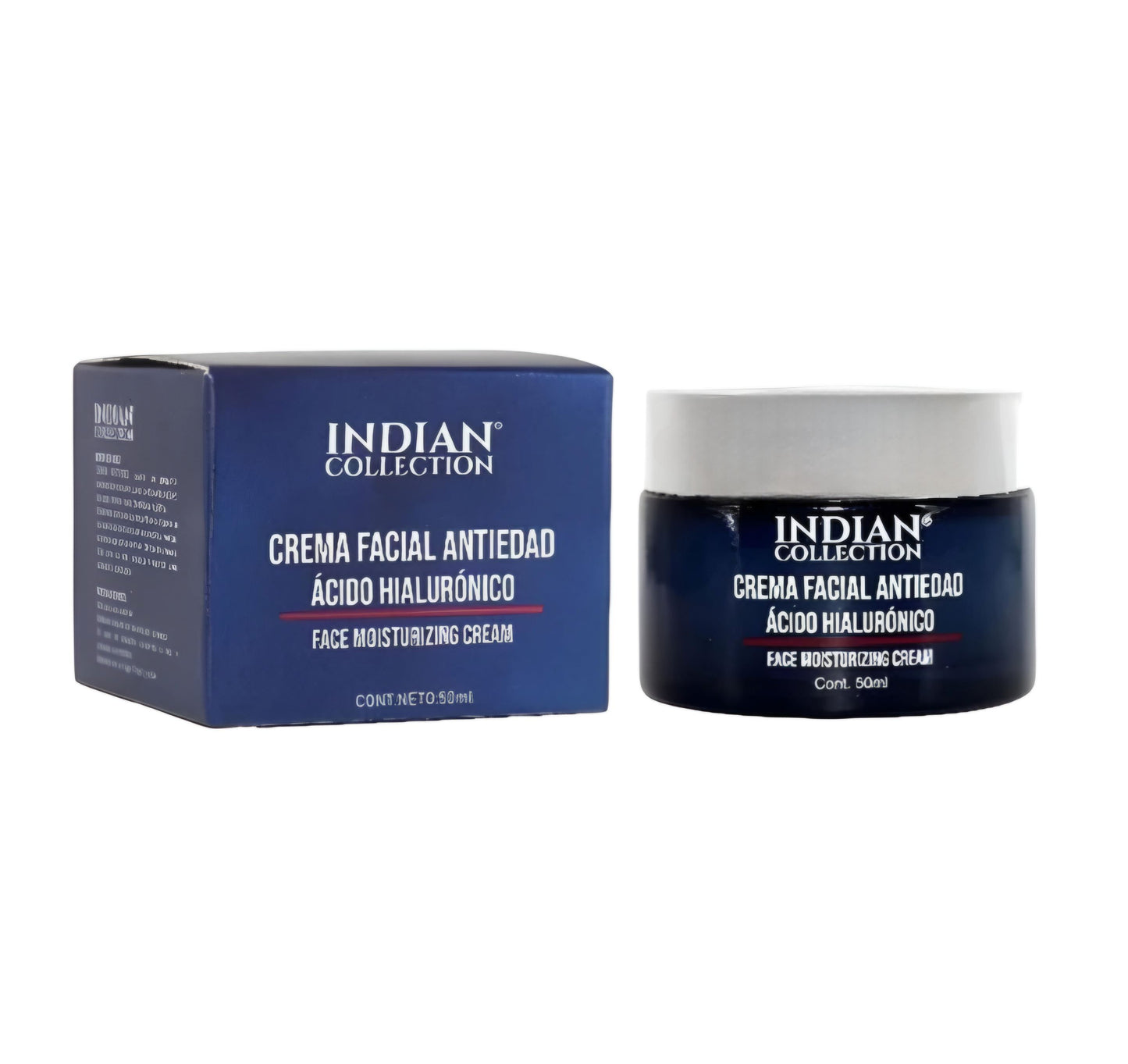 Crema facial antiedad Acido Hialuronico