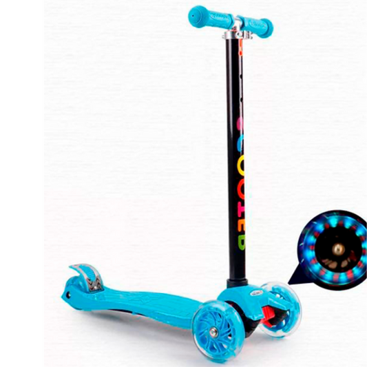 Scooter Monopatín Infantil LED