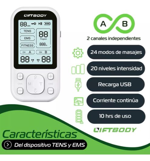 Tens Electroestimulador LiftbodyOriginal