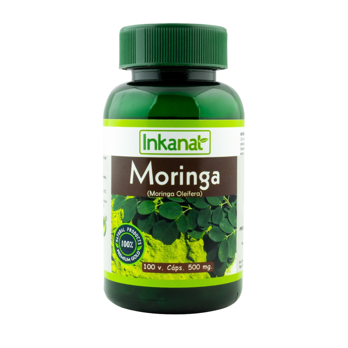 Moringa Oleifera 100% Original 100 cápsu